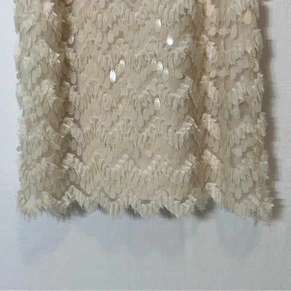 House of Harlow 1960 x REVOLVE Kristian Dress white sequined XS - Picture 4 of 7